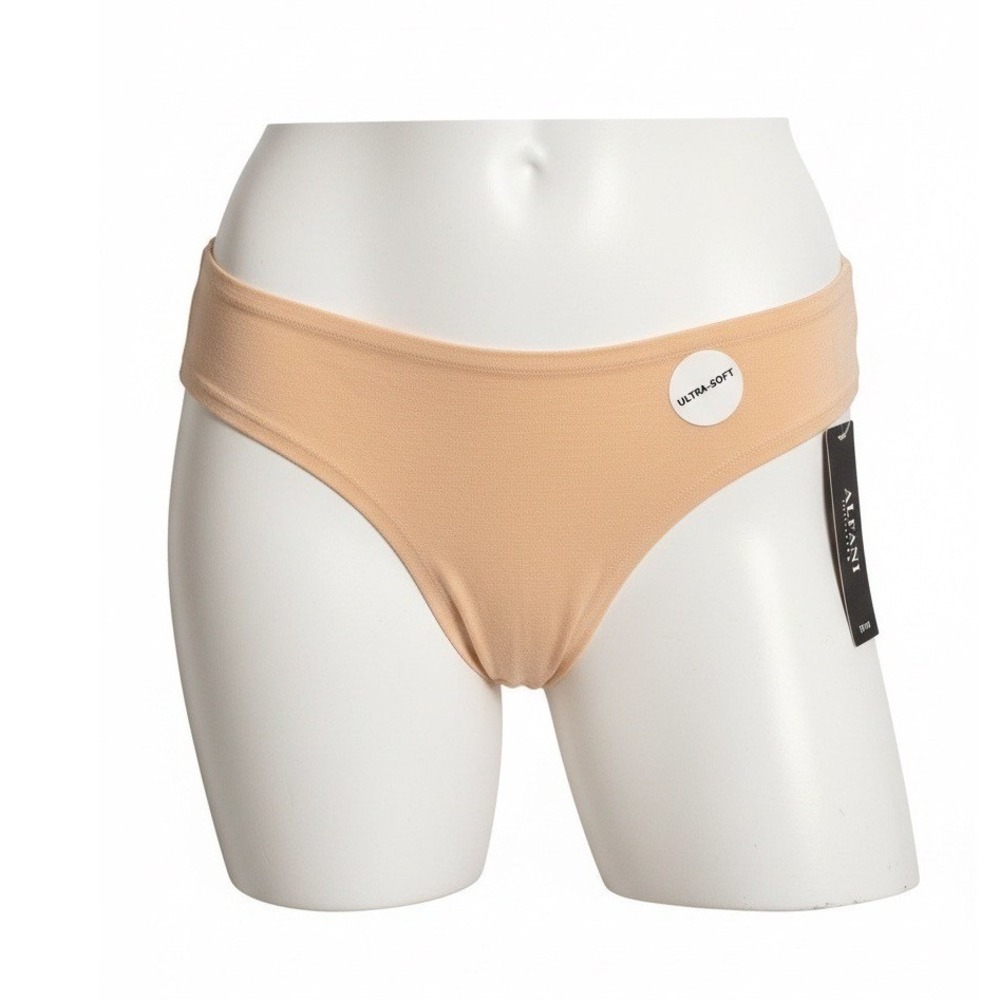 Alfani Ultra Soft Women's Thong Panty Creamy Ivory, Size S, NWT‎